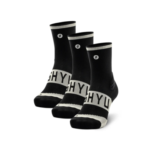 SHYU - Half Crew Training - Black (3 Pack)